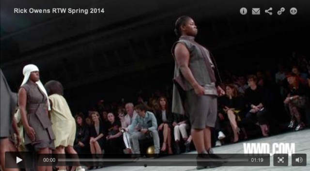 Rick Owens Paris Video