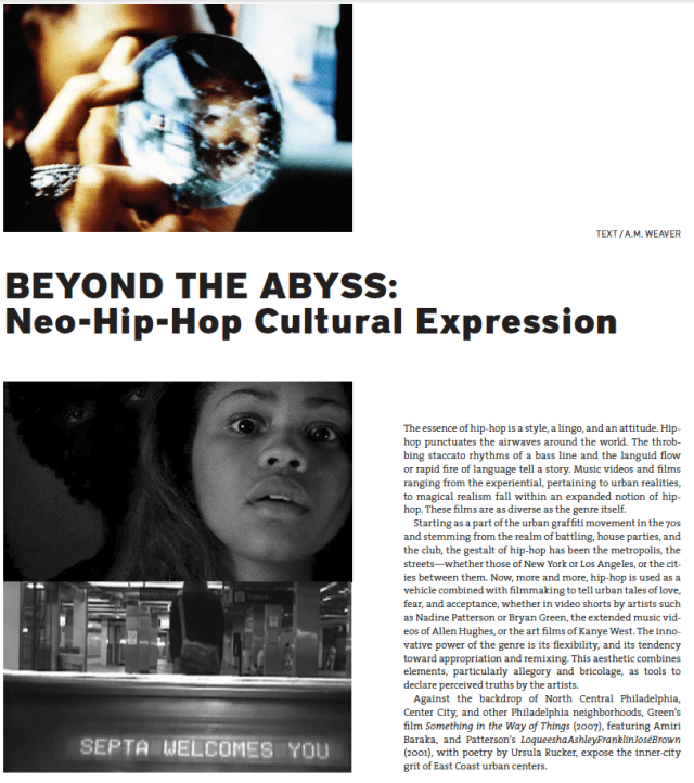 Art x Hip-Hop Edition of ART PAPERS Features Essay by AM Weaver